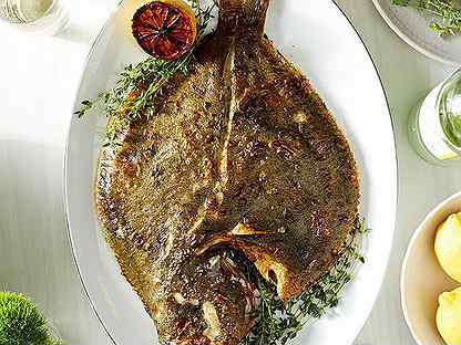 baked turbot fish